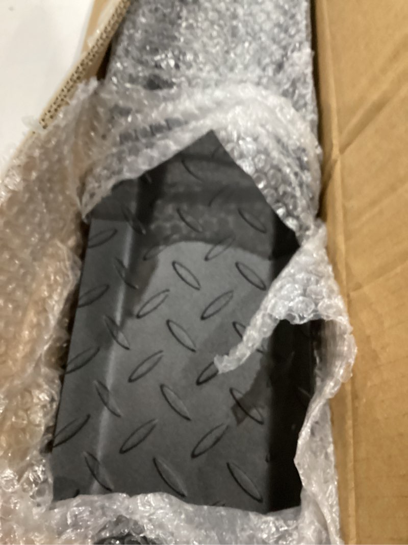 Condition photo showing Good Condition for heavy duty folding bike rack ramp, anti-slip bike rack loading ramp, carbon steel structure for pickup trucks/trailers, ebikes/mountain bikes/fat tire bikes/light motorcycles(plus) extended