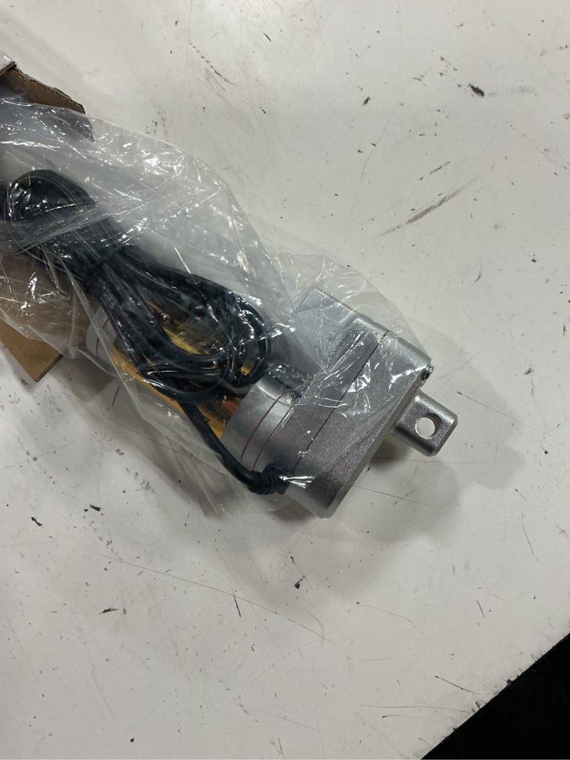 Condition photo showing Good Condition for 12v linear actuator, 12 inch stroke heavy duty electric actuator 3000n/660lbs with manual switch controller ip54 waterproof electric actuator for home, outdoor, rv automation 12"/300mm 3000n-5mm/s 1