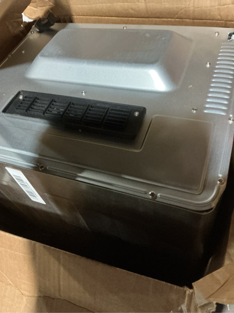 Condition photo showing As Is for cuisinart air fryer toaster oven, 1800w, 8-in-1 with air fry, convection, broil & warm, 0.6 cubic feet, 60-minute timer, toa-70nas, stainless steel stainless steel convection toaster air fryer oven w/ grill