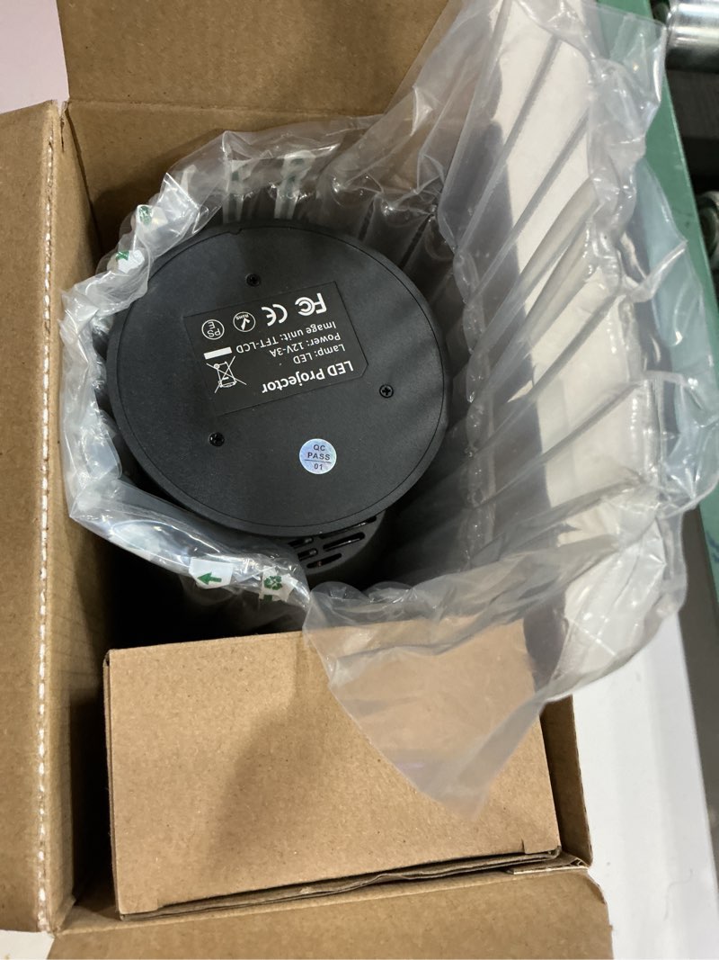 Condition photo showing Good Condition for ksan projector with stand, [electric focus] 1080p wifi projector with bluetooth, portable movie projector for indoor outdoor use, hdmi/usb/type c/3.5mm av for ios/android/windows/tv stick/ps5