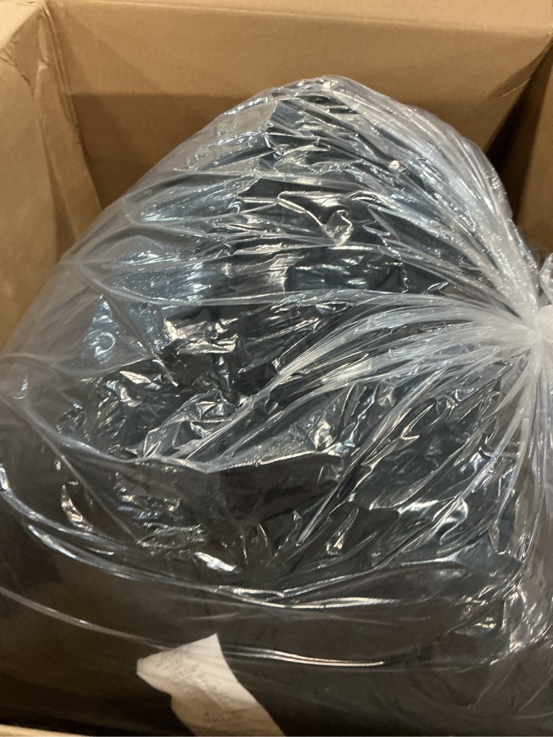 Condition photo showing Good Condition for DOWNCOOL All Seasons Black/Grey Bedding Comforters & Sets with 2 Pillow Cases -3 Pieces Down Alternative Comforter Set -Bedding Comforter Sets Queen -Lightweight and Noiseless (Queen,88x90 inches)