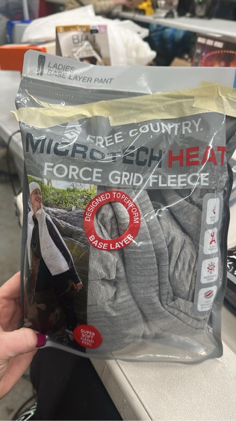 Size M FREE COUNTRY MICROTECH HEAT LADIES BASE LAYER PANT