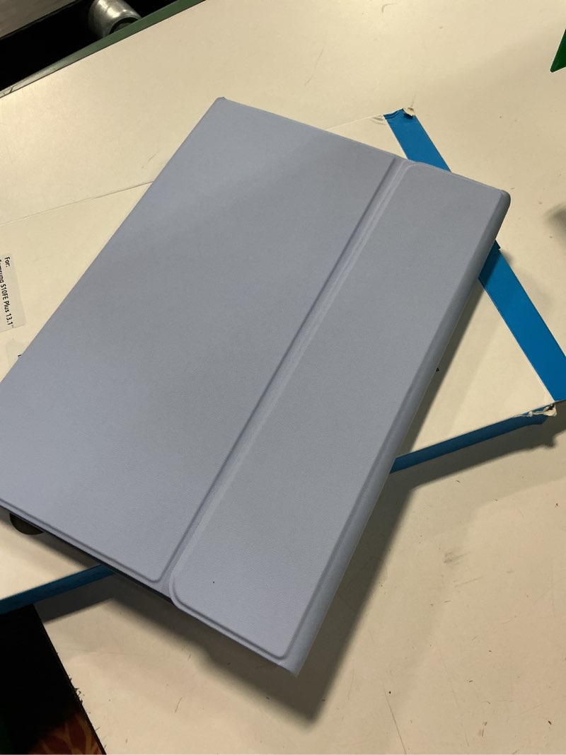 Condition photo showing Good Condition for Keyboard Case for Samsung Galaxy Tab 10 FE Plus 13.1inch, S10 FE+ Smart Keyboard Case Magentic Keyboard Cover with S-Pen Holder, Purple Tab S10 FE+/S10FE Plus Purple
