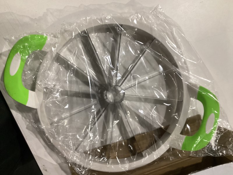 Condition photo showing Good Condition for zah melon slicer multifunctional handheld round divider watermelon cutter fruits cutting slicing kitchen tools