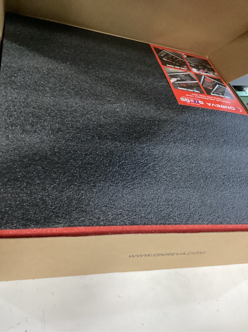 Condition photo showing Good Condition for ONREVA Tool Box Foam, 3Pack 24x24x2 inch, Foam Inserts for Cases, Polyethylene Storage Sheets for Toolbox Hard Case, Tool Shadow Insert, Kaizen Organizer Sheet