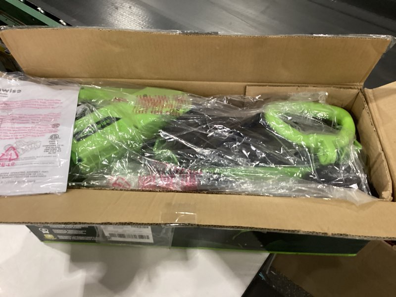 Condition photo showing New/Like New for Earthwise SN74016 40-Volt Cordless Electric Snow Shovel, Brushless Motor, 16-Inch width, 300lbs/Minute (Battery and Charger Included)