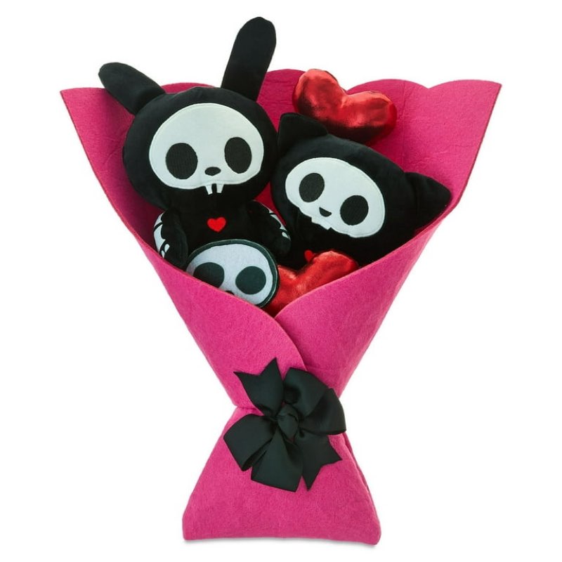 Skeleanimals Plush Valentines Bouquet
