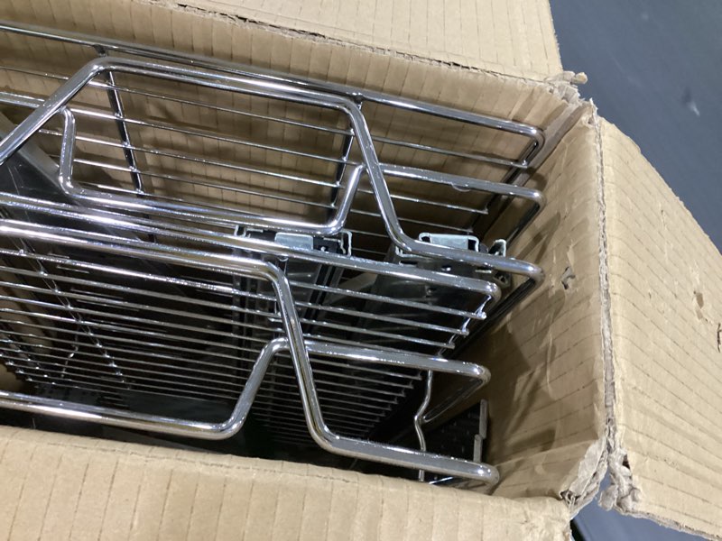 Condition photo showing Good Condition for QUYUWU 2-Tier Kitchen Cabinet,Pull Out Cabinet Organizer,Shelf and Drawer Organizer Slide Out Pantry Storaqe Basket in Multiple Sizes (12" W x21 D) 12" W x21" D