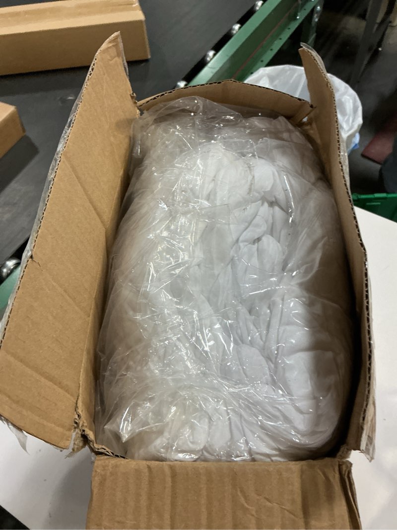 Condition photo showing Good Condition for ELEMUSE King Mattress Topper for Back Pain, Extra Thick Mattress Pad Cover, Plush Soft Pillowtop with Elastic Deep Pocket, Overfilled Down Alternative Filling White King