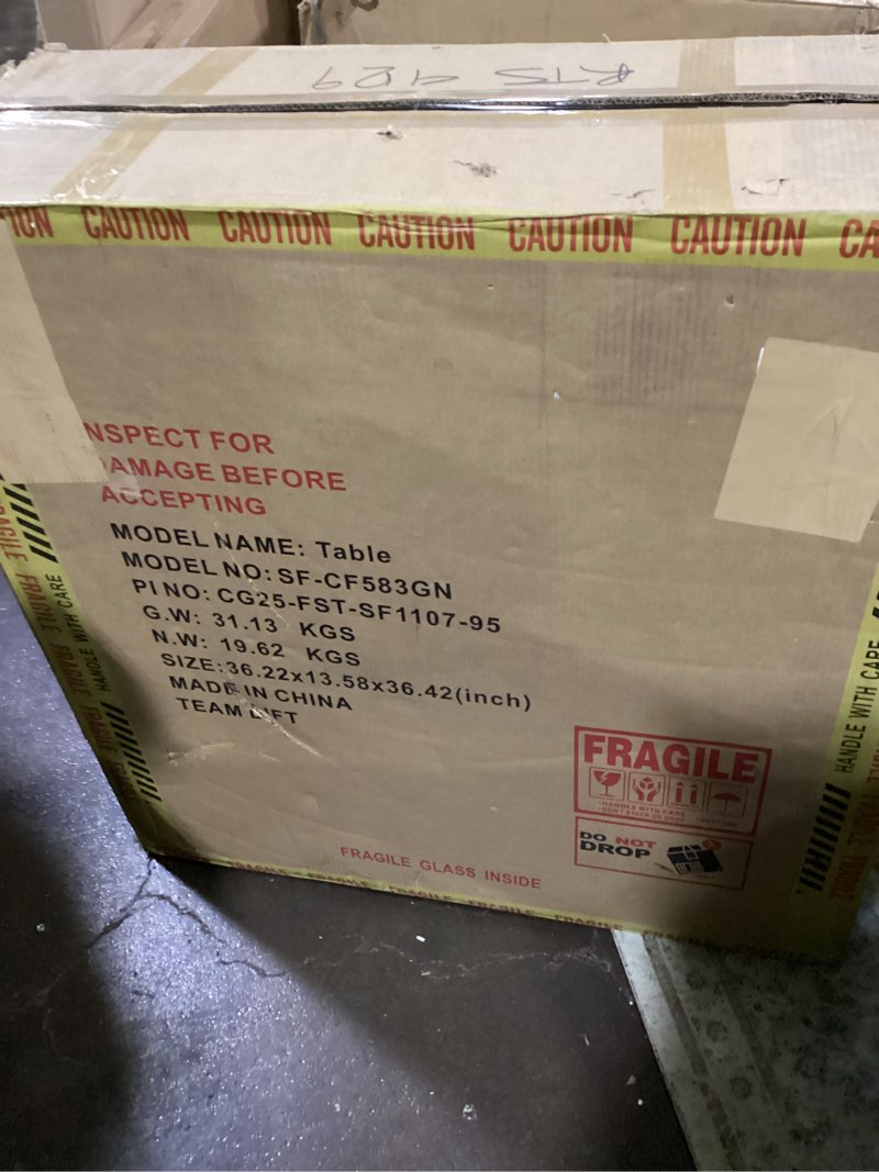 Condition photo showing New/Like New for uknown table set
