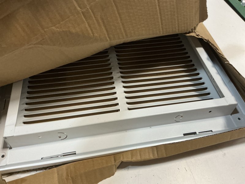 Condition photo showing Good Condition for Return Air Filter Grille Fit 14x20 Duct Opening,Steel Air Return Vent Cover Grill,HVAC Vent Covers for Wall and Ceiling,Holds 1" Thick AC Filter 14"Wx20"H