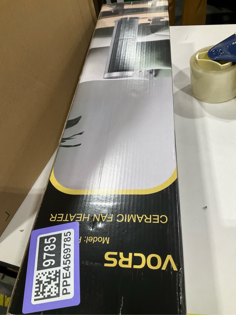 Condition photo showing New/Like New for Space Heater for Indoor Use with Remote - 70° Oscillating Tower Electric Heater, 24 Inchs, 12H Timer, 1500W Quiet PTC Ceramic Heating with Thermostat, Fast Safety Heat for Office, Home, Bedroom