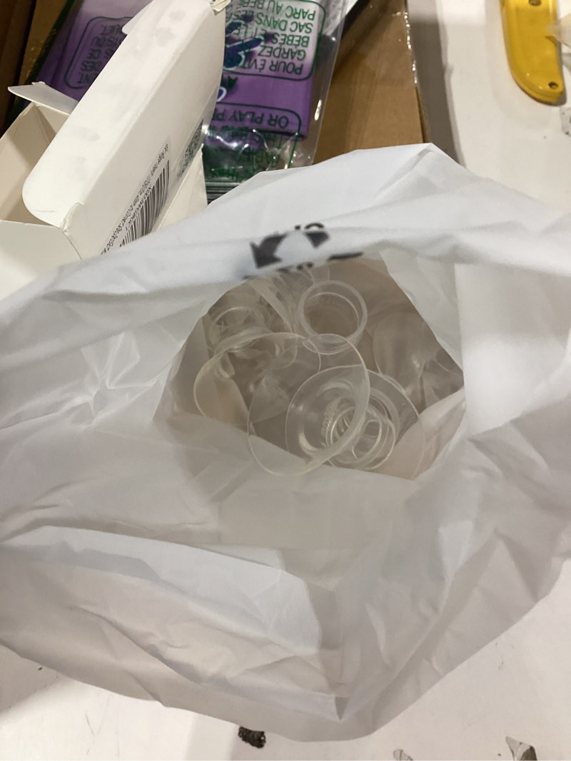Condition photo showing Good Condition for 6pc flange inserts 17/19/21mm for momcozy s9 pro hands free breast pump,compatible with s9/s10/s12 wearable breast pump.suitable for medela,spectra shields/flanges,reduce 24mm to correct size,2pc/each 17/19/21mm-2pcs/each