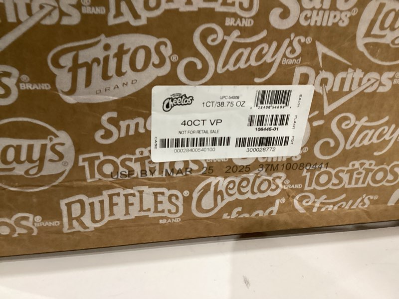 Condition photo showing Good Condition for Cheetos Cheese Flavored Snacks, Variety Pack, (Pack of 40)