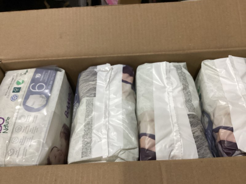 Condition photo showing New/Like New for Bambo Nature Hypoallergenic Training Pants, Eco-Labelled Training Pants, Totally Chlorine-Free, Skin Friendly - Size 6 (95 Count) Size 6 95