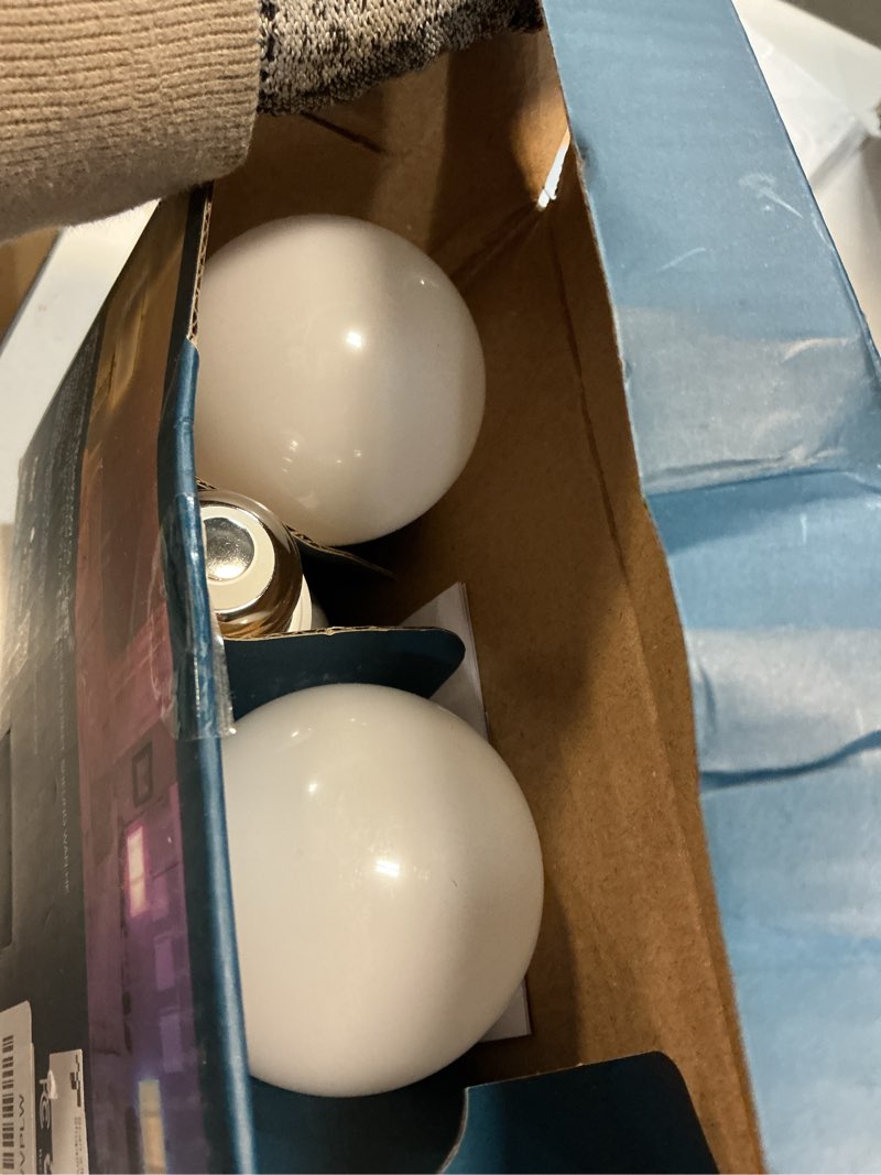 Condition photo showing Good Condition for Linkind Smart Light Bulbs, Smart Bulb That Work with Alexa & Google Home, LED Light Bulbs Color Changing, 104 Preset Scene, Music Sync, A19 E26 2.4GHz RGBTW WiFi Bluetooth Light Bulb 60W, 800LM, 4Pack 4 Count(Pack of 1)