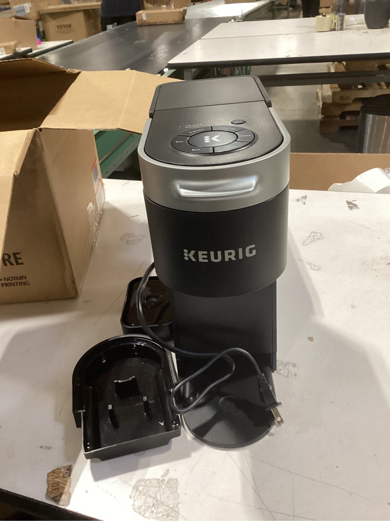 Condition photo showing As Is for Keurig K-Supreme Single Serve K-Cup Pod Coffee Maker, MultiStream Technology, 4 Brew Sizes, 66oz Dual-Position Removable Reservoir, Black Black Coffee Maker