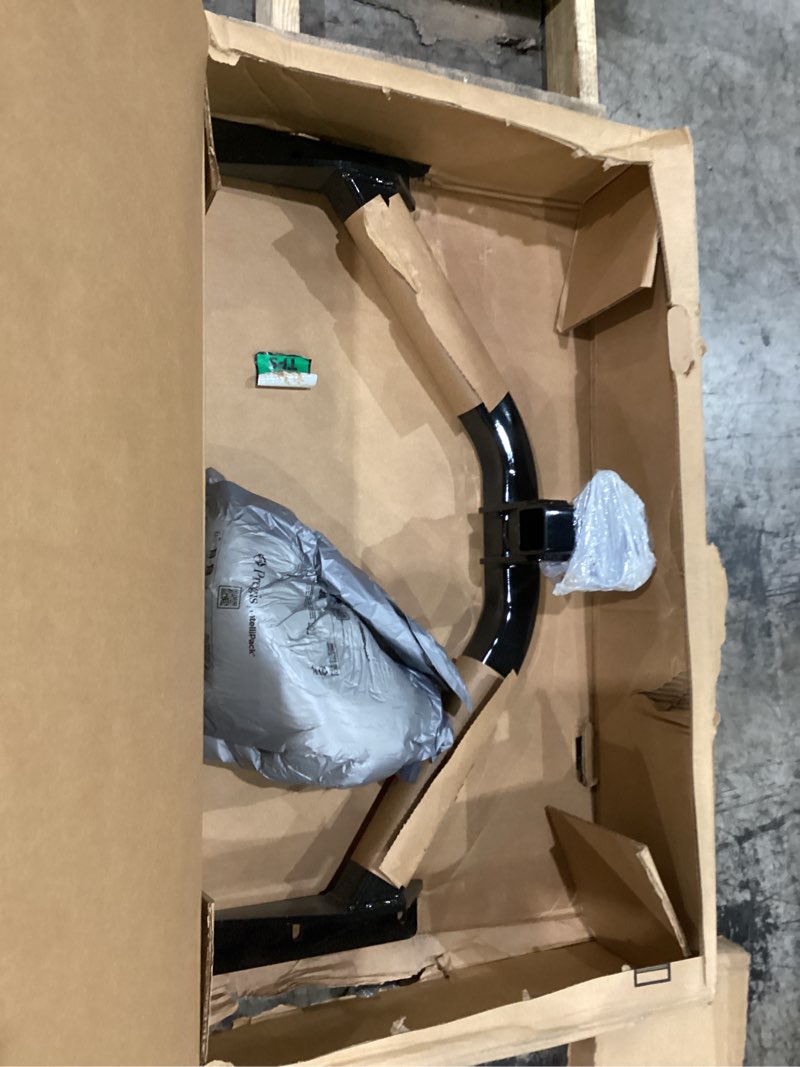 Condition photo showing As Is for item similar)))))aps rear towing hitch receiver, class 3 trailer hitch