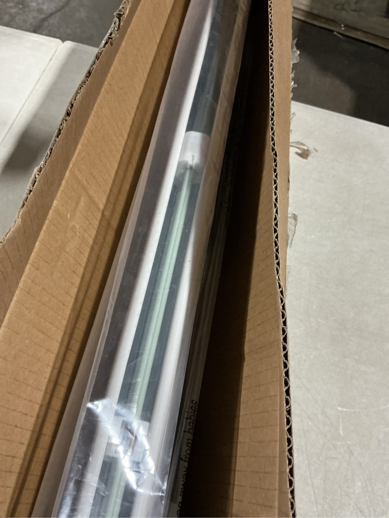 Condition photo showing Good Condition for LazBlinds Cordless Cellular Shades, No Tools No Drill Blackout Honeycomb Shades Pleated Blinds for Windows, Silver White 36\\\"W×64\\\"H