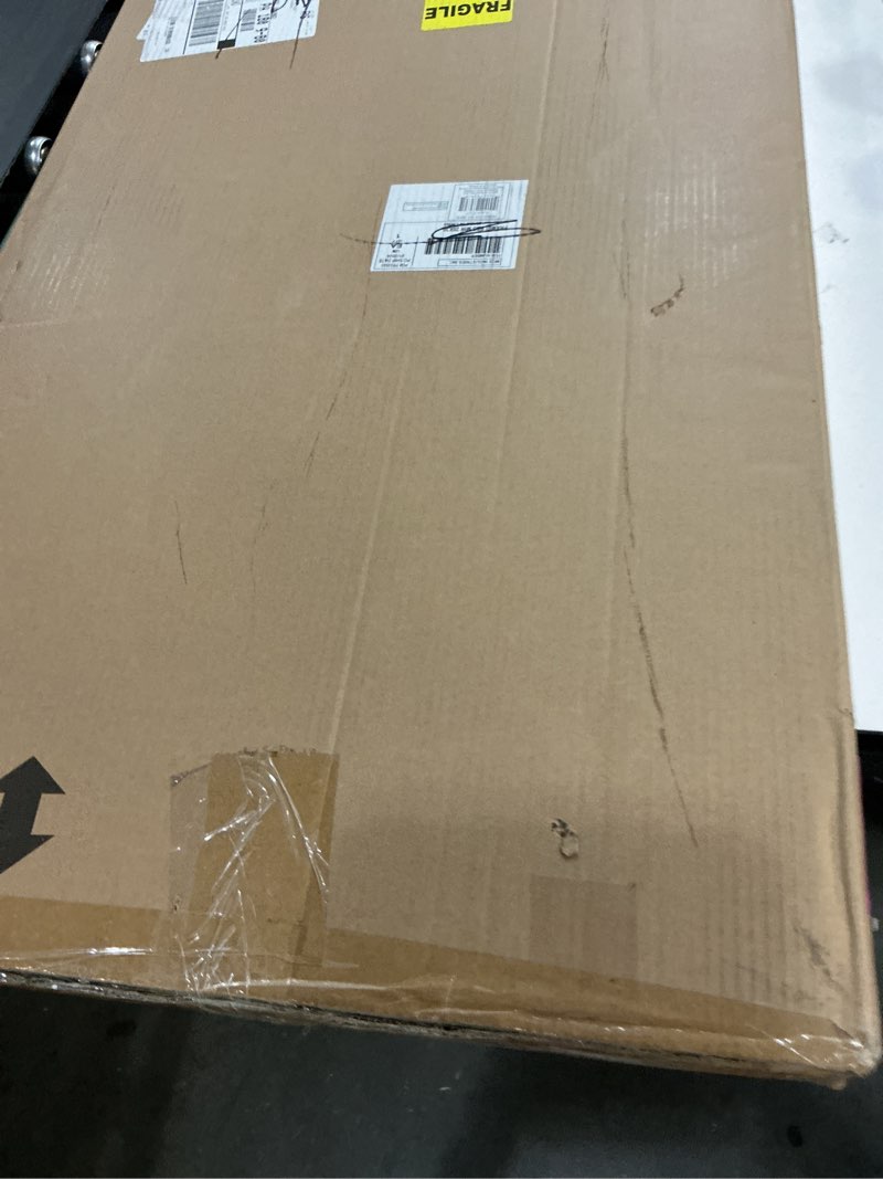 Condition photo showing New/Like New for MCS Modern Pivot Frameless Mirror, 20 x 30 Inch, Black