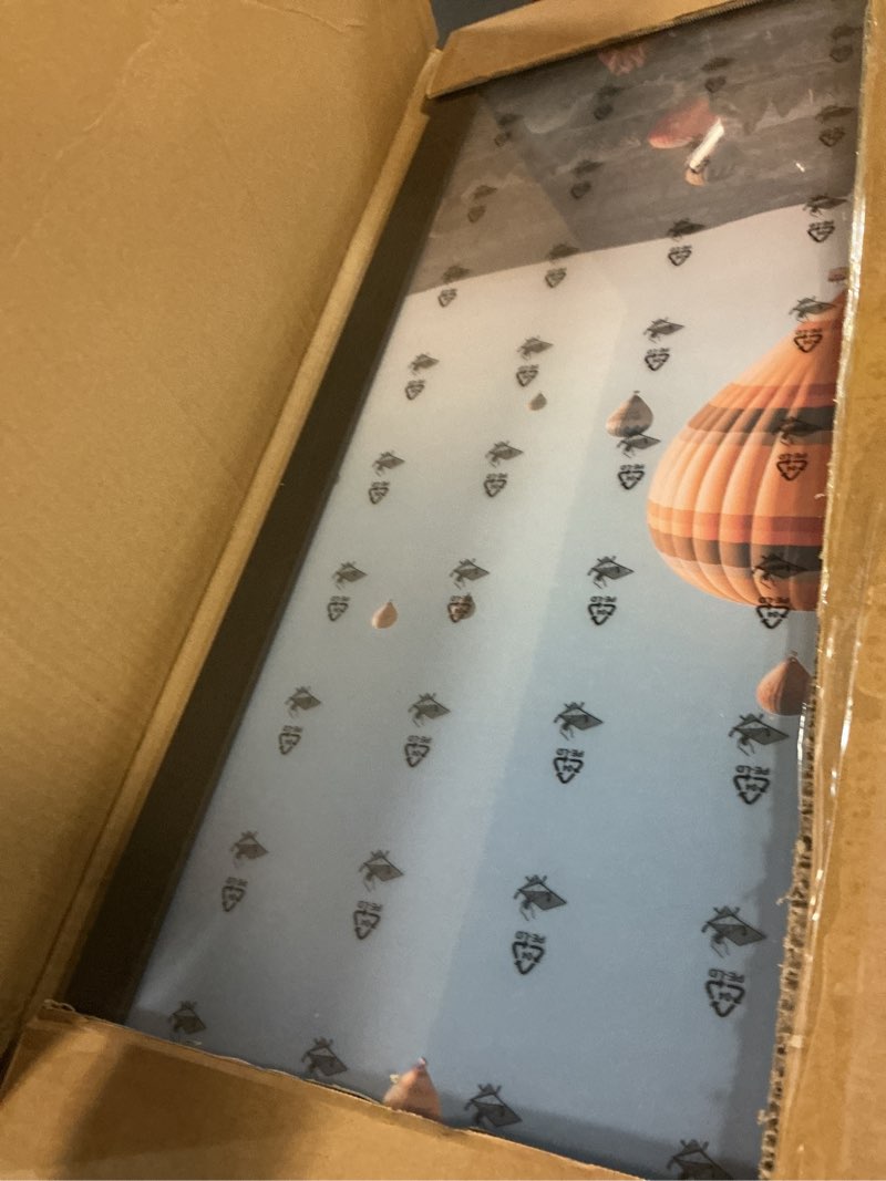 Condition photo showing Good Condition for 21x28 picture frame for wall display, 21x28 black picture frame with shatter resistant plexiglass, stable and sturdy 21 x 28 poster frame for wall display, handpicked gift collection, 1 pack