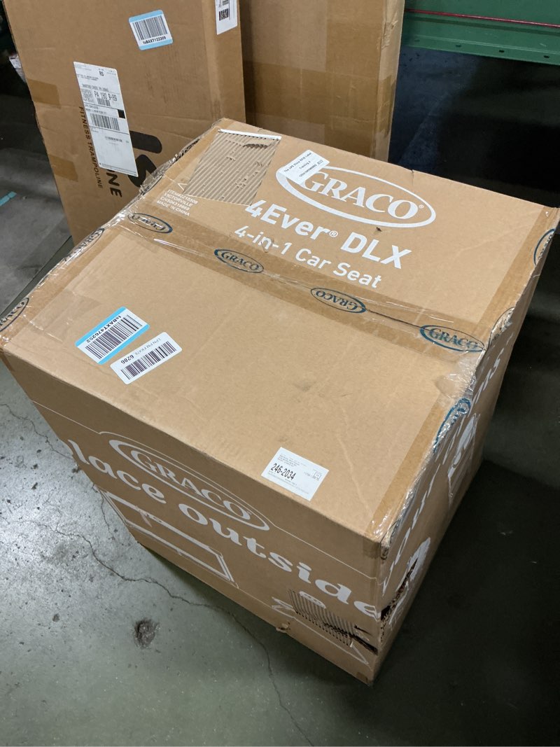 Condition photo showing New/Like New for Graco 4Ever DLX 4 in 1 Car Seat | Infant to Toddler Car Seat, Maven, Adaptable for 10 Years of Use, Size: 20x21.5x24 Inch DLX Maven 2.0