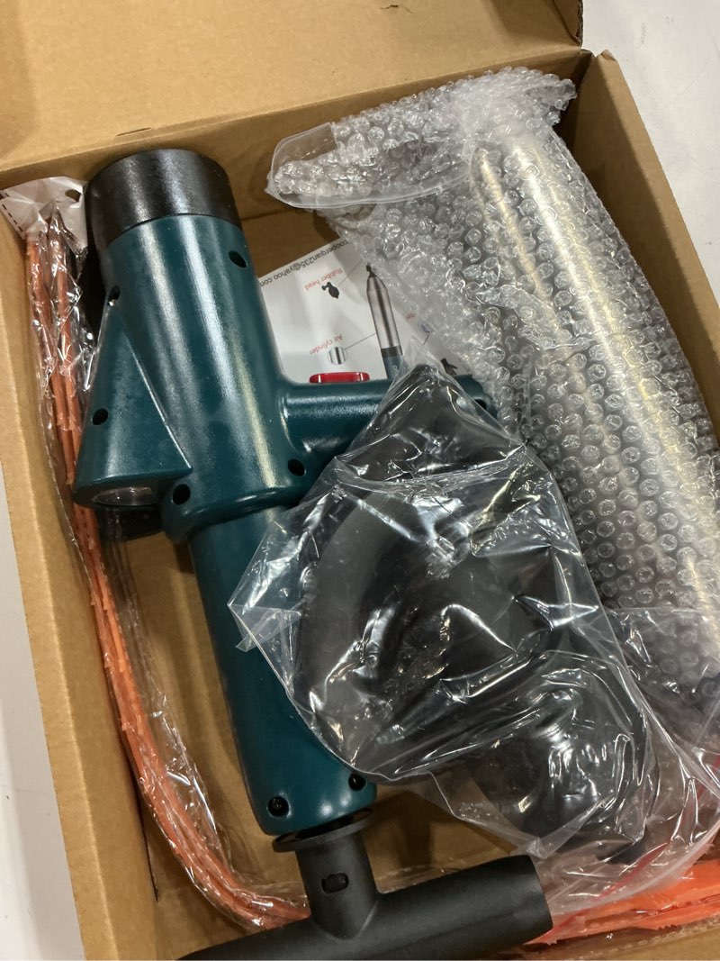 Condition photo showing Good Condition for toilet plunger drain clog remover: high pressure air drainage blaster gun clog remover tool- stainless steel air plunger for bathroom, sink, floor, kitchen clogged