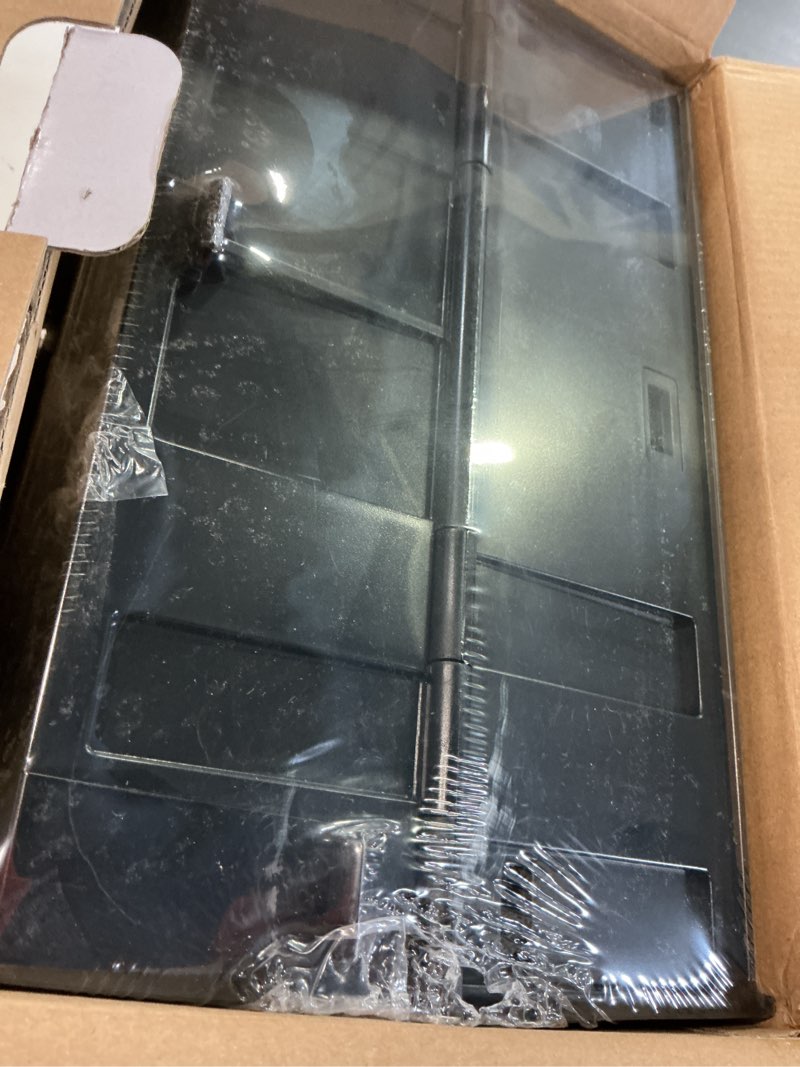 Condition photo showing New/Like New for elevated dog bowls for large dogs 5 adjustable heights 7.5"-15.4", 2 x-large 10” stainless steel bowls, heavy duty raised dog bowl stand foldable pet feeder for dogs shoulder height over 15”, black black 10" for large dogs