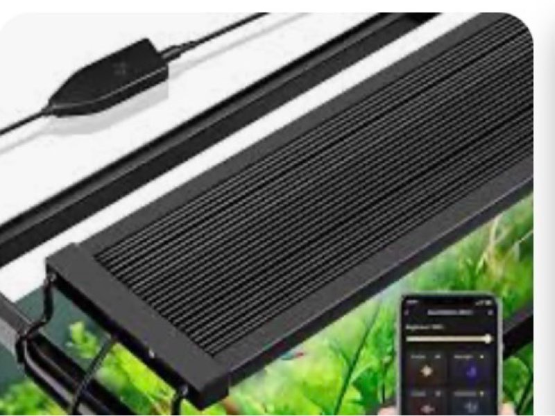 Similar Fishkeeper Smart Aquarium Light - App Controlled Full Spectrum LED Fish Tank Light with Bluetooth, 6