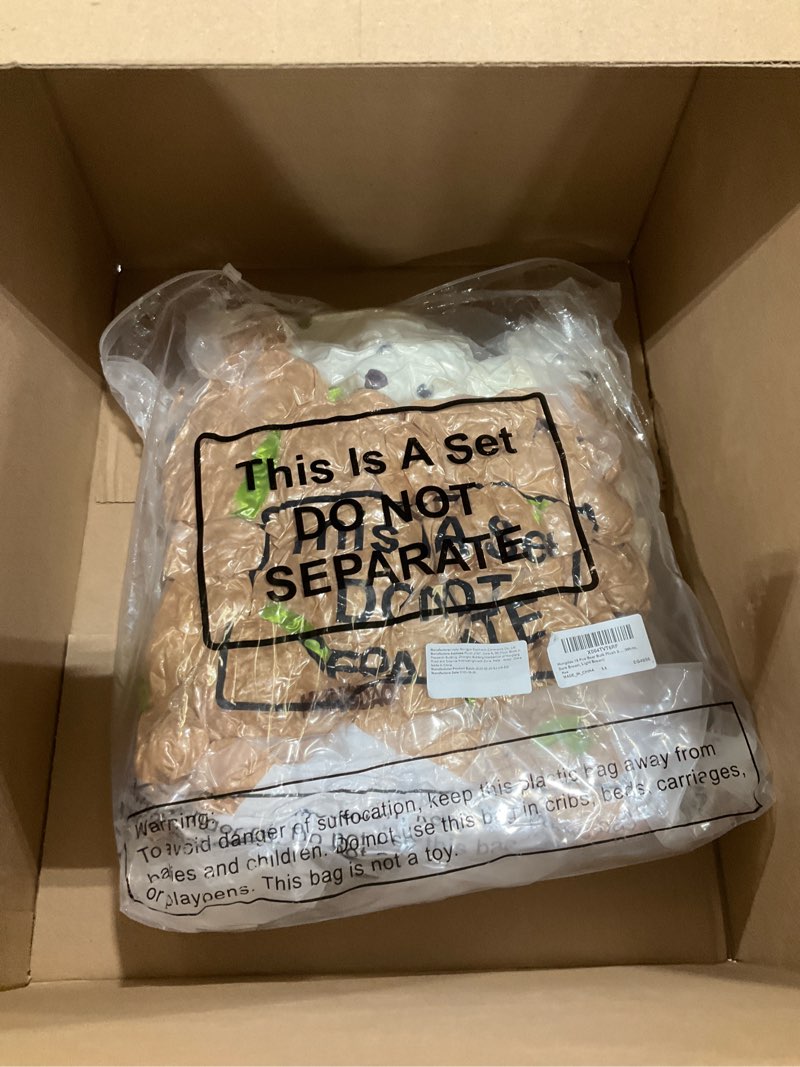 hungdao 18 pcs stuffed bears bulk gifts for kids boy girl 10 inch cute soft plush bear stuffed anima