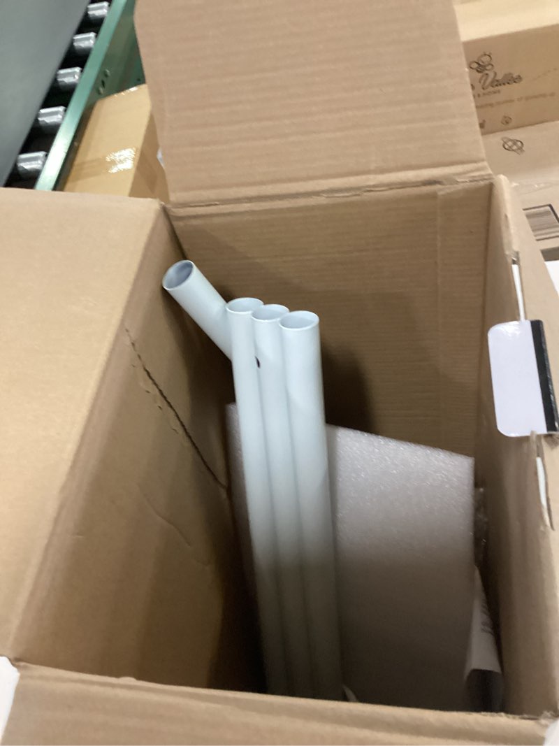 Condition photo showing As Is for 500+ bought last week GE 84-in Freestanding Christmas tree Yard decoration with Multicolor LED Lights