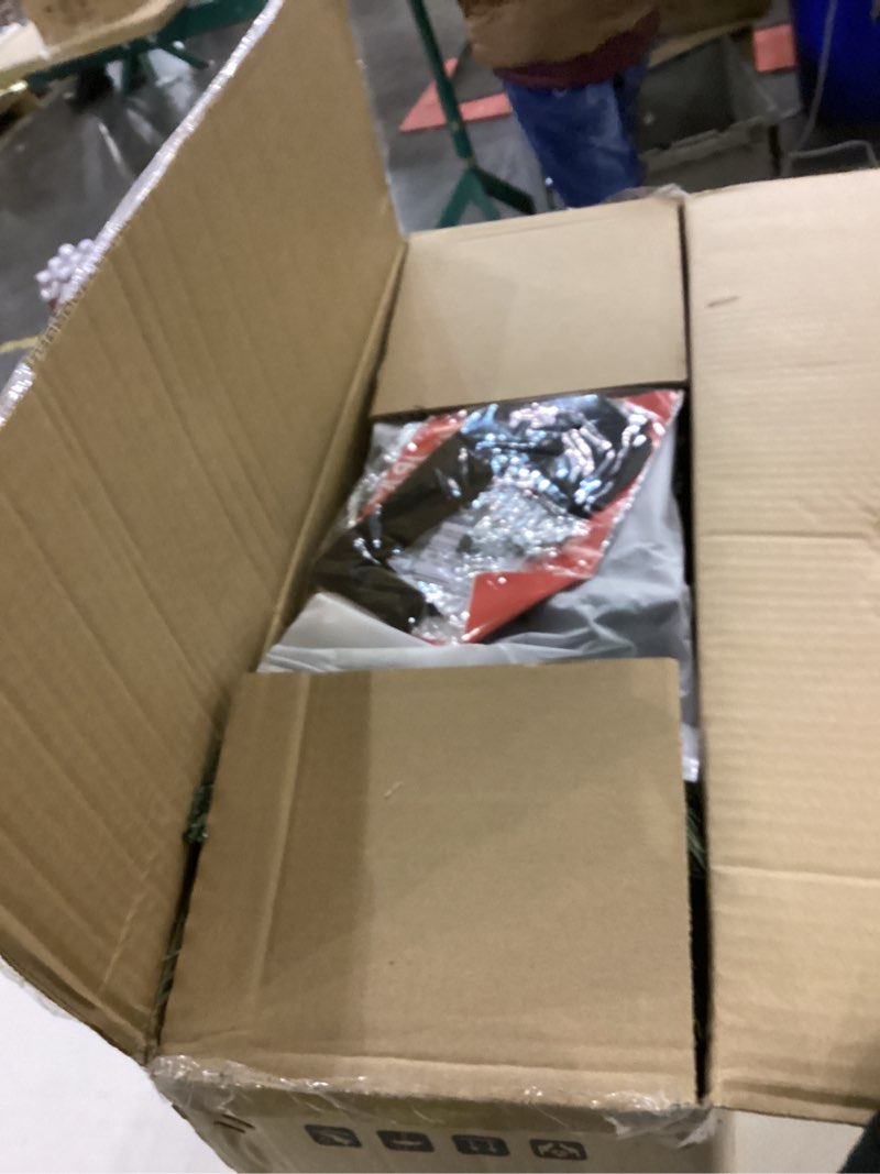 Condition photo showing New/Like New for MAKEATREE 5ft Prelit Artificial Christmas Tree with 250 Lights, Easy Assembly Hinge Design Skinny Xmas Trees, 723 PE&PVC Mixed Branch Tips,Green Prelit 5ft