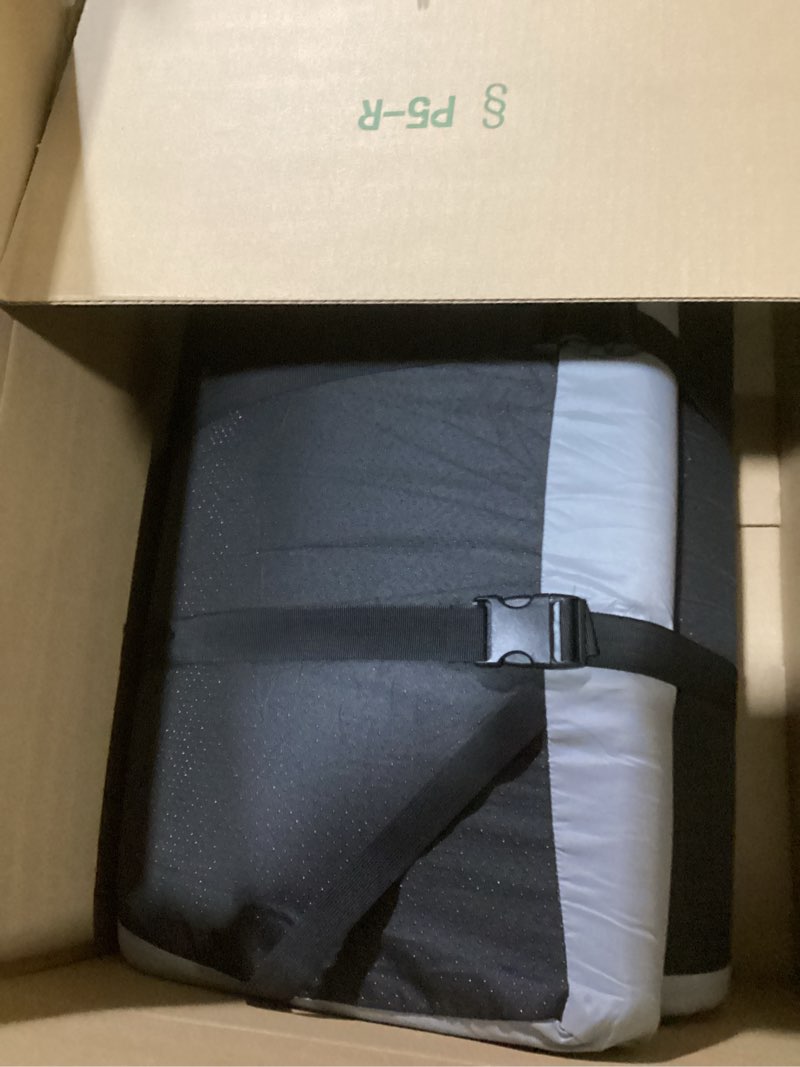 Condition photo showing Good Condition for CYMULA Memory Foam Camping Mattress Pad,3inch Sleeping Pad for Camping,Non-Slip Bottom Floor Cot Car Mattress Bed with Retaining Portable Roll up Mattress Pad Mat for Travel Truck Guest Bed Tent Cot:72*24*3 GREY