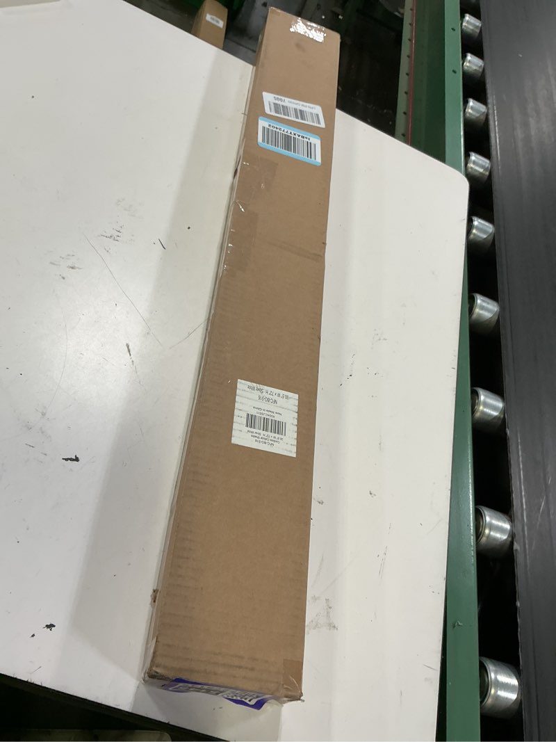 Condition photo showing New/Like New for lazblinds cordless cellular shades, no tools no drill blackout honeycomb shades pleated blinds for windows, 30.5'' w x 72'' h, silver white blackout-silver white 30 1/2'' w x 72'' h