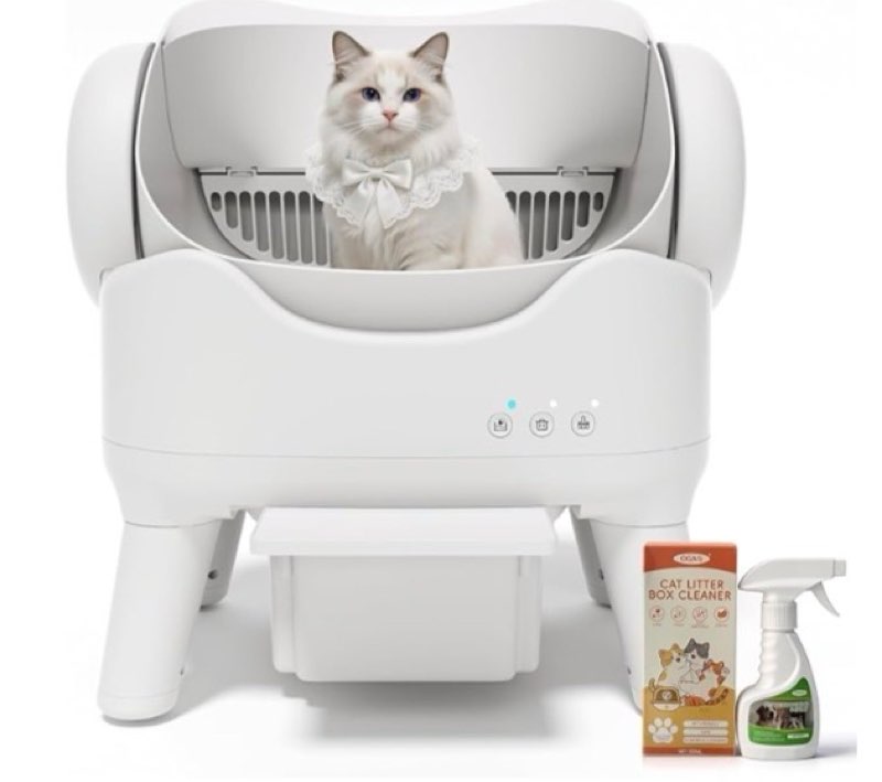 (item similar )self-cleaning cat litter box
