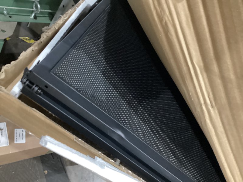 Condition photo showing As Is for 74'' l & 20'' w longest dog ramp for car - extra wide portable pet dog ramps for large dogs, dogs cars ramp for car suv/truck/rv/bed, lightweight ramps with non-slip mesh up to 250lbs, black