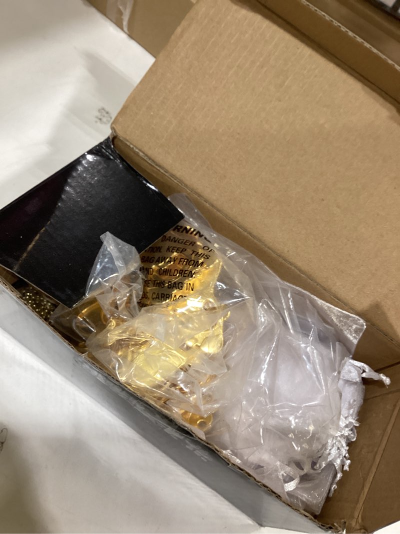 Condition photo showing New/Like New for XHIPY 50 PCS Baby Footprint Keychains Bottle Opener Baby Shower Party Favors Baby Shower Footprint Bottle Opener Baby Shower Souvenirs with Organza Bag (50,Gold)