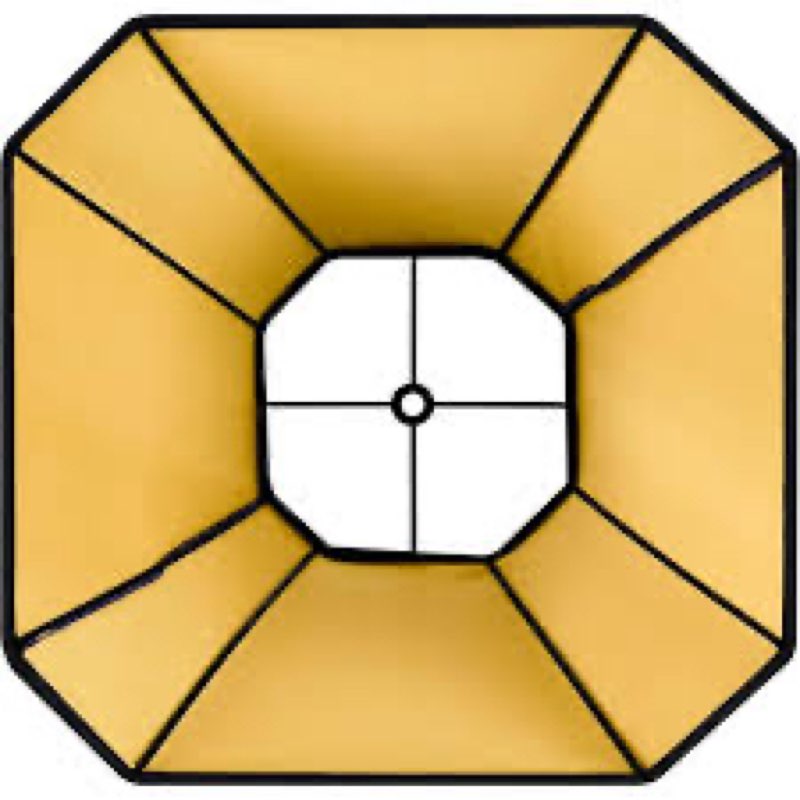 GO&SO Bell Lamp Shades Set of 2 Black Scalloped Lamp Shade, Replacement Lamp Shade For Floor & Table