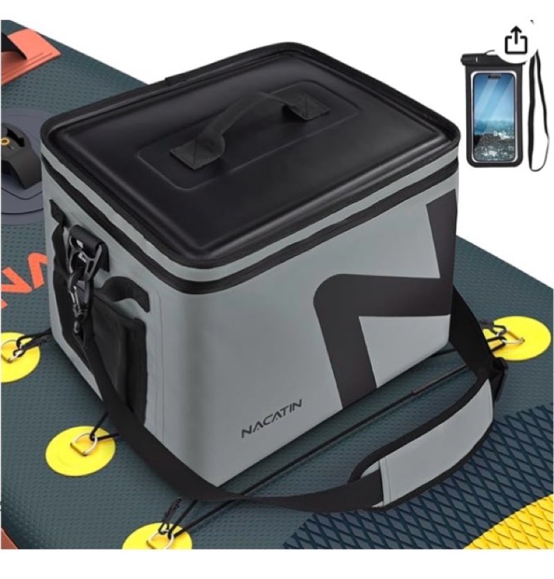 Paddle Board Cooler, Large 5-Layer Leakproof Insulated Cooler Bag with Bottle Opener, Removable Inne