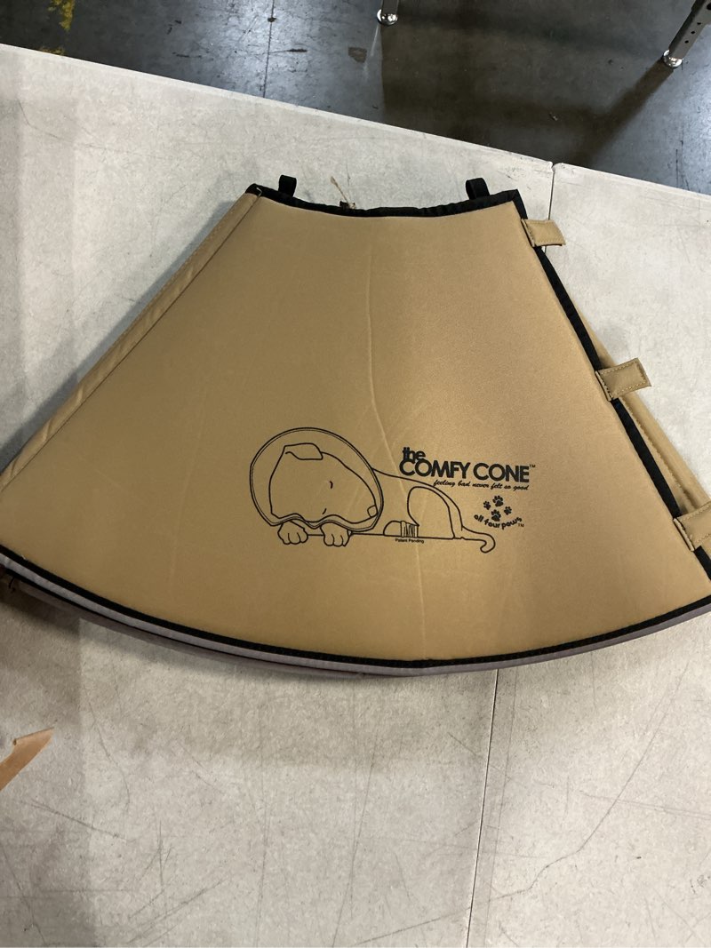 Condition photo showing Good Condition for comfy cone the original, soft pet recovery collar with removable stays
