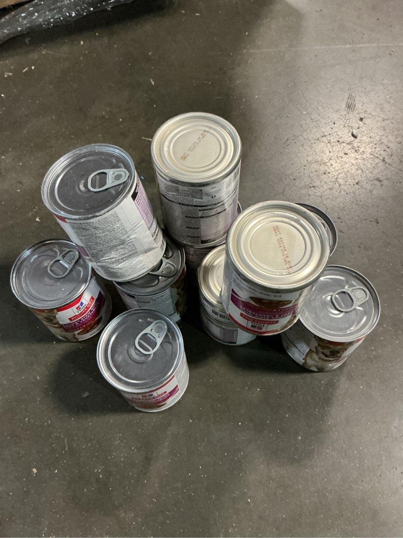 Condition photo showing Good Condition for (best before 12-2027)hill's science diet adult 7+, senior adult 7+ premium nutrition, wet dog food, beef & vegetables stew, 12.8 oz can, case of 12 beef & vegetables stew 12.8 ounce (pack of 12)