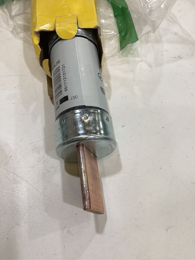 Condition photo showing Good Condition for eaton bussmann ul class fuse, h class, fast-acting, 200a, 250v ac, non-indicating non-200-1 each