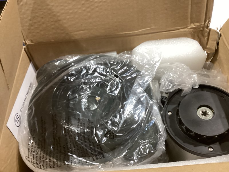 Condition photo showing Good Condition for ganiza food processors, electric food chopper with meat grinder & vegetable chopper - 2 bowls (8 cup+8 cup) with powerful 450w copper motor - includes 2 sets of bi-level blades for fruits/meat/nuts black