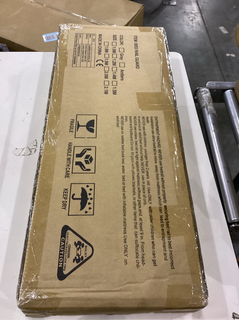 Lsbod Baby Bed Rail Guard for Toddlers, Safety Side Bedrail for Twin, Double,Full,Queen Size Bed, Fo