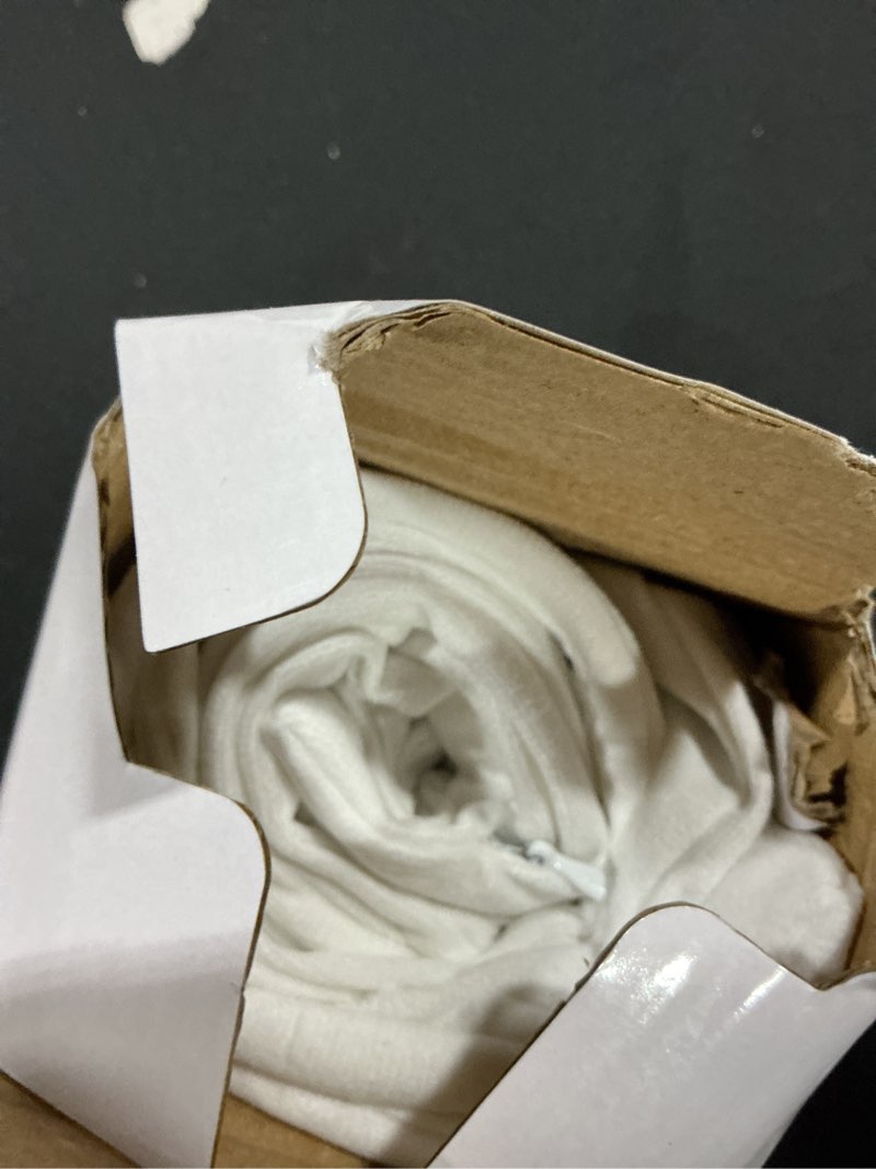 Condition photo showing Good Condition for Couch Pillow Covers 12x20 Cream: 2 Pack Cozy Soft Polyester Velvet Rectangular Throw Pillow Cases for Farmhouse Home Decor Cream 20" x 12" (Pack of 2)