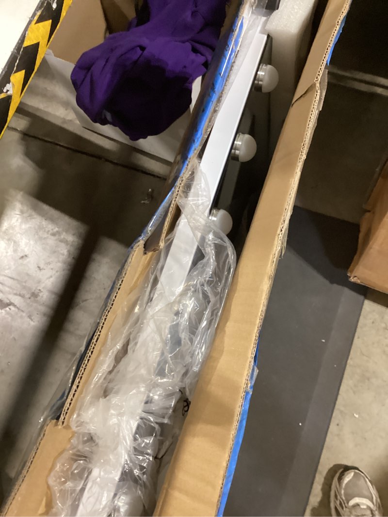 Condition photo showing Good Condition for fenair large vanity makeup mirror with lights 32"x23" lighted hollywood mirror with 18 dimmable bulbs, 3 color light settings, usb port, bedroom makeup mirror for tabletop 24"l x 32"w