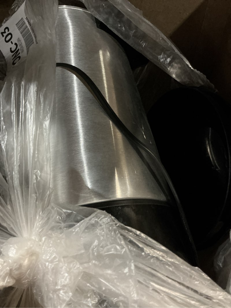 Condition photo showing As Is for hamilton beach 45 cup coffee urn and hot beverage dispenser, silver single-spout