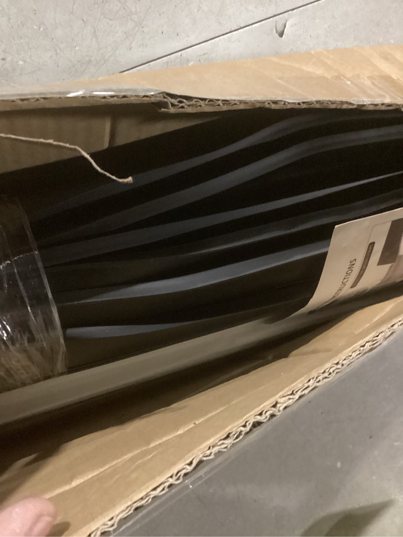Condition photo showing Good Condition for duzzy universal garage door seals kits, weatherproofing garage door seals bottom rubber with brush and aluminum track retainer base kit, u shape+o ring heavy duty weatherproof parts kits (16.5 feet) 16.5 feet black (u shape+ o ring)