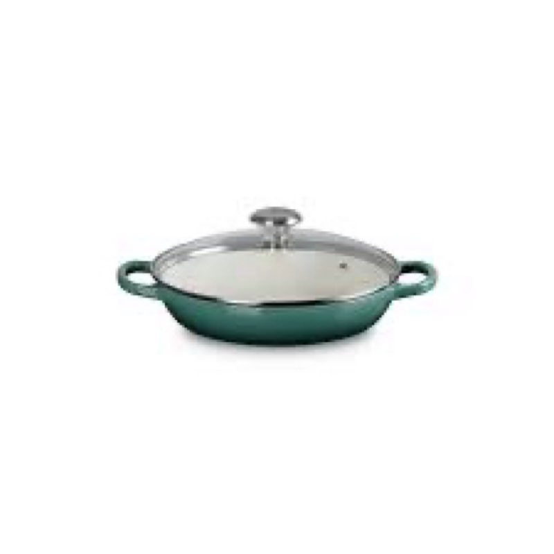 Le Creuset Enameled Cast Iron Signature Round Braiser With Glass Lid