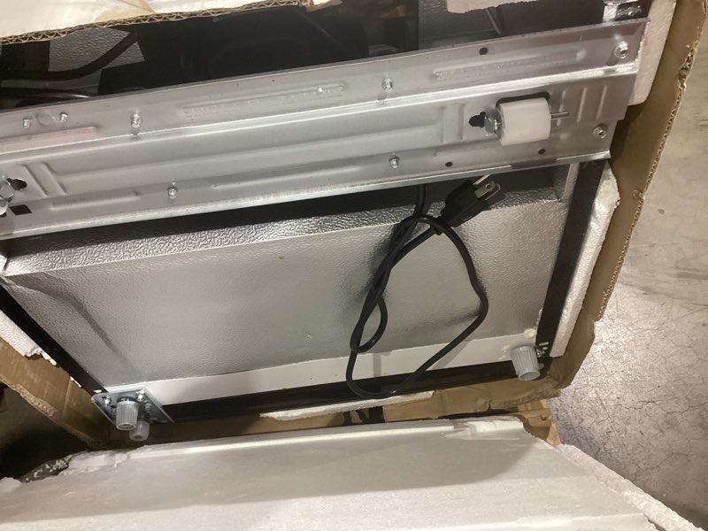 Condition photo showing Good Condition for frigidaire, 2 door apartment size refrigerator/freezer combo, 7.5 cu ft, platinum series, stainless, 23" d x 21.5" w x 55.5" h